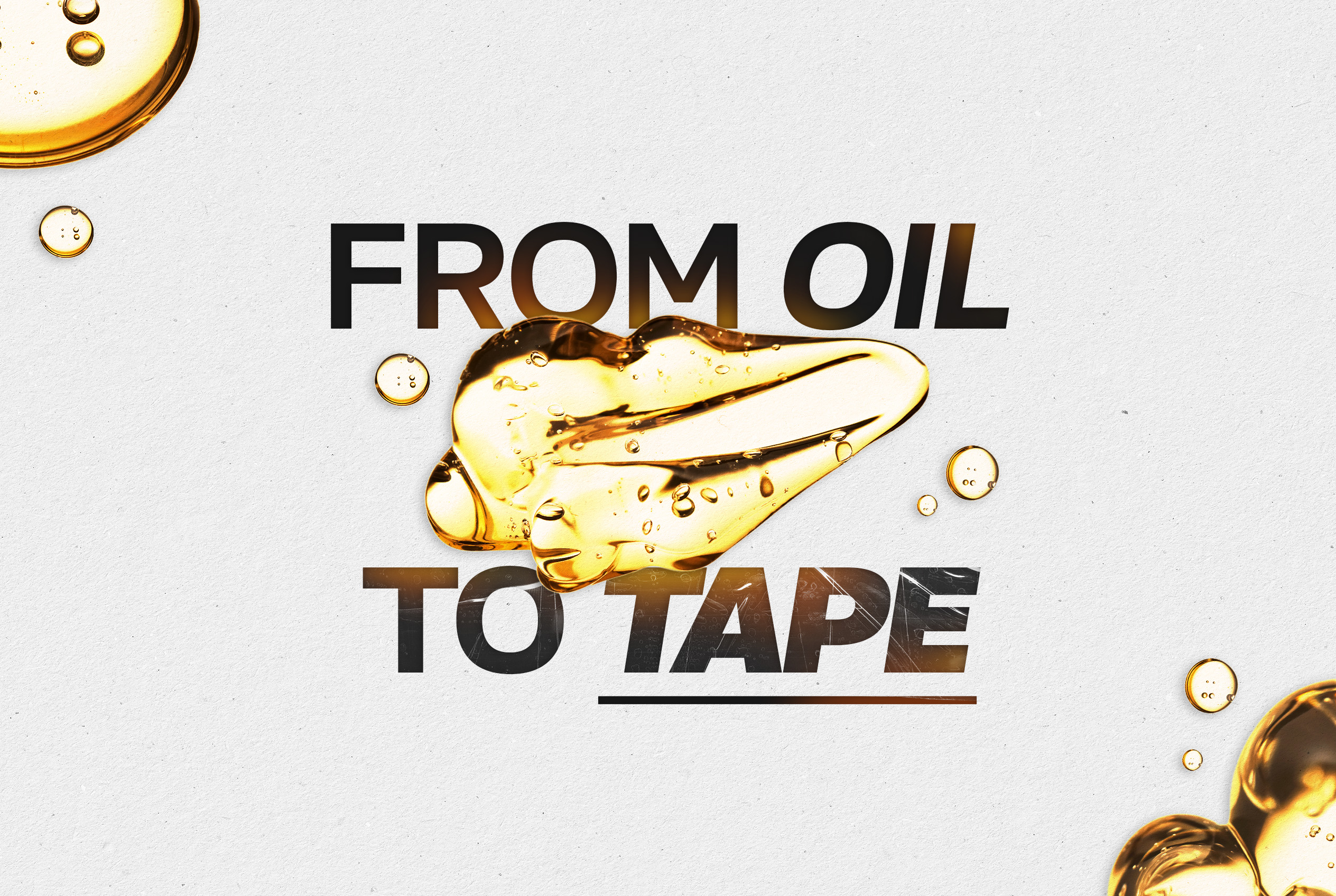 From used cooking oil to premium adhesive tapes