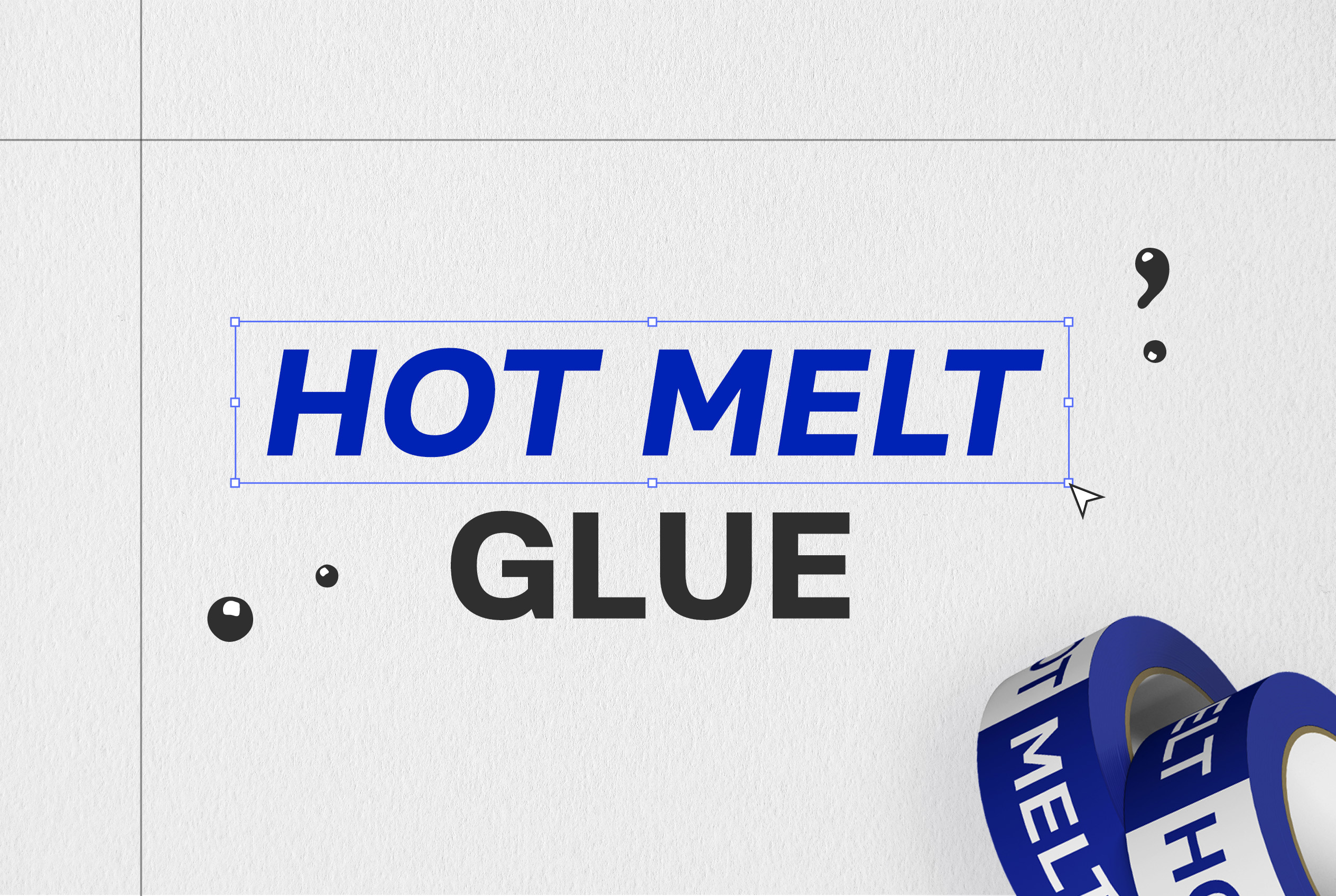 Hot melt glue: instant tack, versatile applications