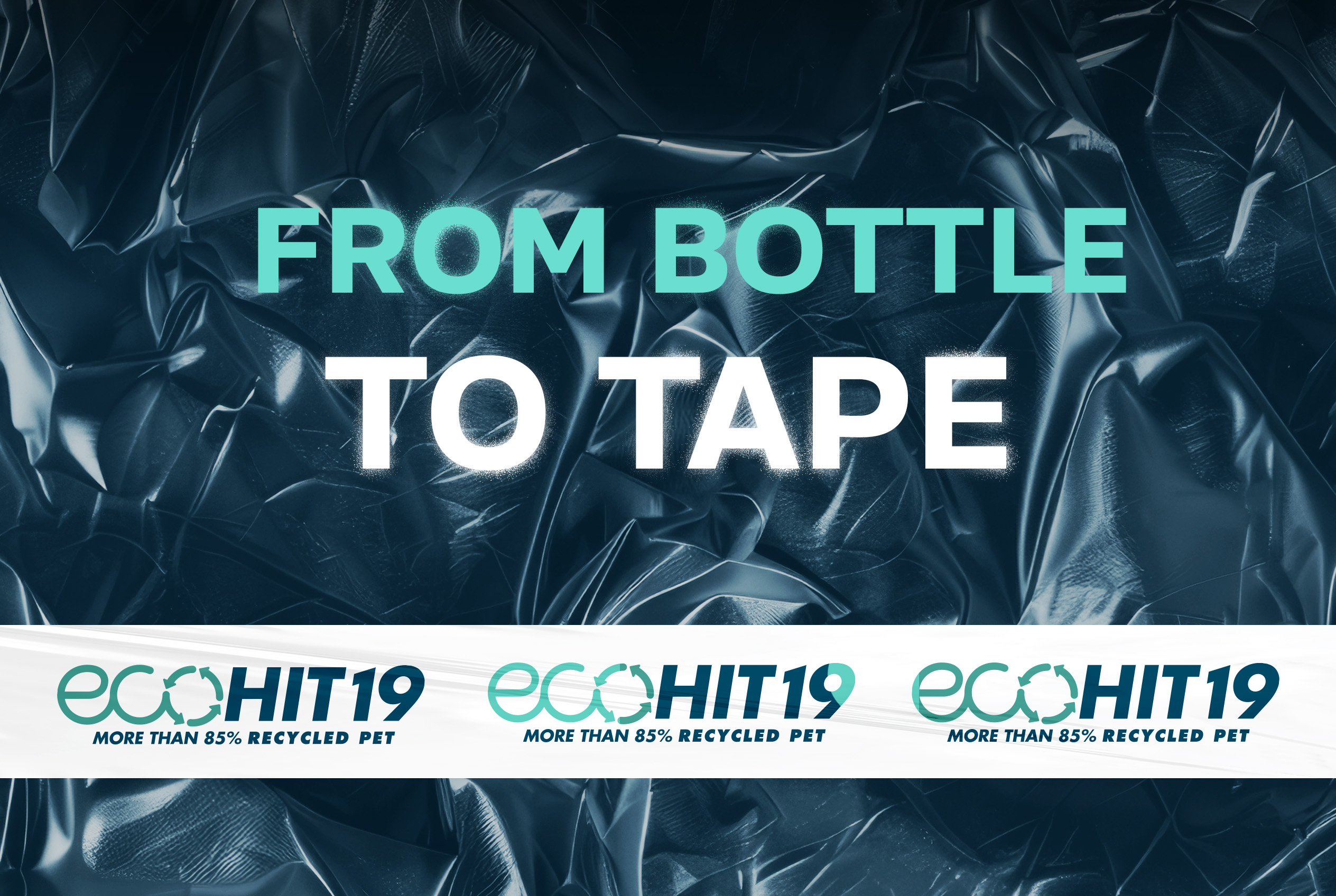 From bottle to tape: when recycling becomes performance